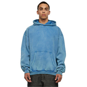 Sweat-shirts à capuche délavés à l'acide, vente en gros à bas prix, sweats en coton oversize, vêtements de mode décontractés streetwear, fabricant direct d'usine - Product Image 5