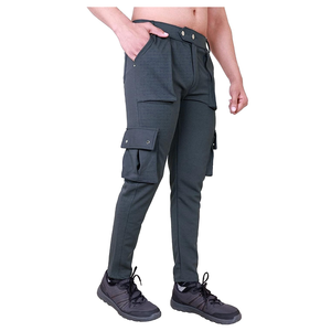 Pantalon Cargo Décontracté Homme Nouveau Design Style Urbain Jogger Sport Extérieur Personnalisable Logo Tendance Velours Côtelé Léger Mi-hauteur - Product Image 4