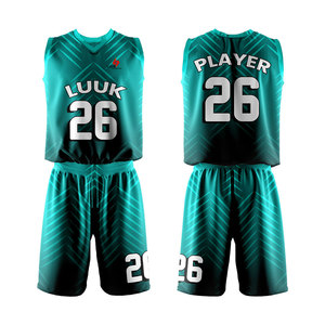 Uniforme de Baloncesto Personalizable con Transferencia Térmica, Transpirable, que Absorbe la Humedad, Tallas Grandes, Precio Económico, para Equipos Nuevos - Product Image 4