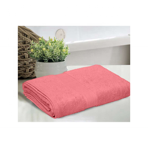 Serviettes de bain réutilisables 100% coton brodées durables, respectueuses du budget, lavables en machine, légères, à séchage rapide, pour golf, bébé, roses - Product Image 1