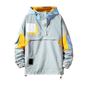 Custom Windbreaker Jacket Breathable Athletic Sportswear Premium Manufacturer Bulk Production - Product Image 1