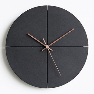 Bamboo Veneer Round Wooden <b>Wall</b> and <b>Desk</b> Clocks Minimalist Design OEM Custom Wholesale | Aqudus Saleem India - Product Image 4