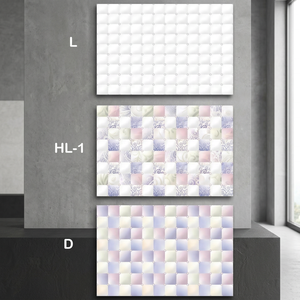 Carreaux muraux en céramique émaillée brillante, design numérique 3D Metro, couleur marron, pour salle de bain commerciale, 200x300mm, meilleur prix - Product Image 1