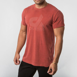 T-shirt pour homme à manches courtes, col rond, coupe classique, en coton et fibre de bambou, jersey respirant, séchage rapide, écologique, imprimé, décontracté - Product Image 2