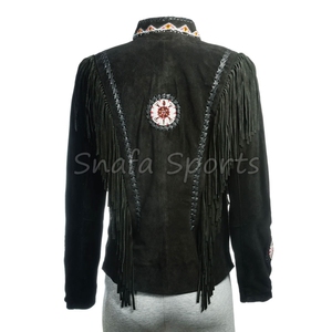 ขายตรงจากโรงงาน แจ็คเก็ตหนังผู้หญิงแบบใหม่ ทรงเข้ารูป สำหรับฤดูใบไม้ร่วงและฤดูหนาว คุณภาพสูง สไตล์คาวเกิร์ลตะวันตก ระบายอากาศได้ดี - Product Image 2