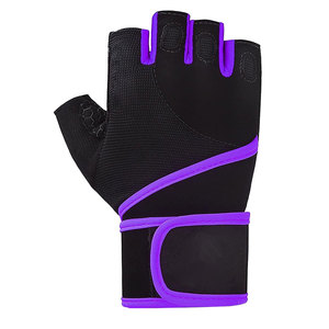 Unisex Gym Gloves Durable Abrasion Resistant Stretchable <b>Material</b> Top Classic Modern Design Weightlifting Workout Exercise Glove - Product Image 1