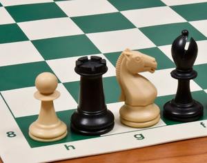 Pions d'échecs en plastique de la série Wholesale Player, 3,8 pouces, modèle King Tournament, design Staunton durable, au meilleur prix - Product Image 5