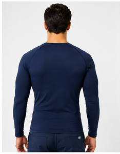 T-shirt de travail unisexe à manches longues, séchage rapide, respirant, pour uniforme médical, infirmier et personnel hospitalier - Vente chaude - Product Image 4