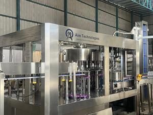 Machine de remplissage automatique de liquides Aim Technologies, 16 buses, 100 ml/1000 ml, pour savon liquide, pneumatique, contrôlée par PLC, ligne de remplissage de bouteilles - Product Image 2