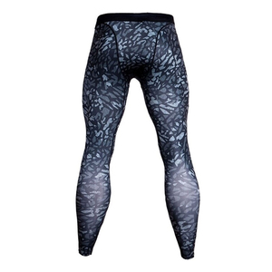 OEM Men Compression Track Suit 2-Piece Training Active Gym Wear Set Private Label Long Sleeves Fitness Compression <b>Tights</b> - Product Image 2