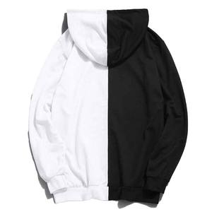 Sudadera con capucha para hombre, con cremallera, color liso, 100% algodón polar, de secado rápido, corte holgado, estilo urbano para otoño, servicio OEM, marca privada - Product Image 6