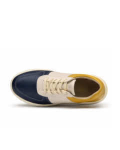 Zapatillas Deportivas de Piel Genuina Ligeras para Mujer, Diseño de Plataforma con Cordones, Transpirables, de Moda - Product Image 4