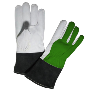 Guantes de Soldadura TIG de Seguridad Industrial, Cuero de Vaca de Grano Partido, Resistentes a la Abrasión, Resistentes al Calor, con Puño de Seguridad - Product Image 6