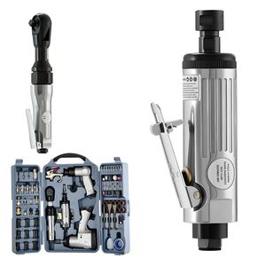 Kit Professionale di 71 Accessori per Utensili Pneumatici, Chiave a Impatto da 1/2'', Chiave a Cricchetto da 3/8'', Smerigliatrice Diritta da 1/2'', Martello Pneumatico 4500 BPM - Product Image 1