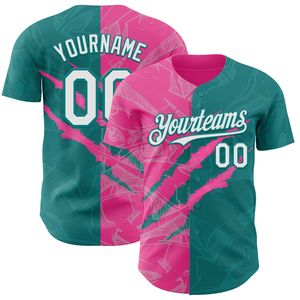 Maillot de baseball personnalisé à boutons, léger, uniforme d'équipe, 100 % coton biologique, antibactérien, col en V, sangle en T - Product Image 1