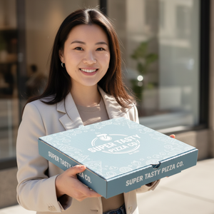 Custom Printed <b>Pizza</b> <b>Box</b> Personalized Packaging for <b>Pizza</b> Shop and Takeaway Food Packaging Solutions - Product Image 4