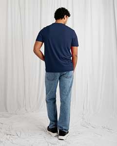 Camiseta de Manga Corta para Hombre de Alta Calidad, Algodón Duradero, Color Liso, Proveedor de Marca Personalizada - Product Image 3