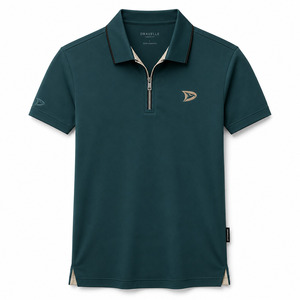 Camiseta Polo de Algodón 100% para Hombre al por Mayor, Camiseta Polo Informal de Manga Corta con Bordado Personalizado para Uniforme - Product Image 1