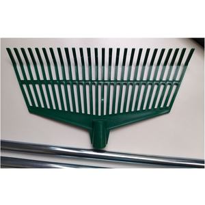 Râteau à feuilles à 26 dents, râteau à gazon, outils de jardinage avec manche en acier léger et tête en plastique durable - Product Image 4