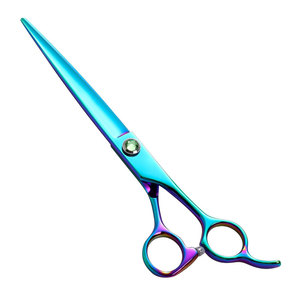 High Quality Stainless Steel Manual Straight Pet Grooming <b>Scissors</b> - Product Image 1