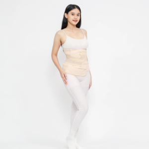 Corset gainant de récupération post-partum haut de gamme pour femme, amincissant le ventre, respirant et lavable en polyester - Product Image 1