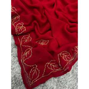 Designer Katdana Handwork Party Wear Saree Vestidos de baile elegantes con hermoso trabajo intrincado - Product Image 5