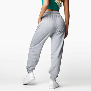 Wholesale <b>Women</b> Sweatpants High Quality Fabric Athletic <b>Joggers</b> For Sportswear Manufacturers Ladies Sweatpants Relaxed Fit - Product Image 2