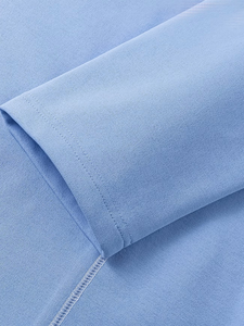 เสื้อยืดแขนยาวคอกลมผู้ชายแบบใหม่ มีซิปครึ่งตัว สวมใส่ง่าย สไตล์ลำลอง ทรงหลวม ราคาถูก - Product Image 5