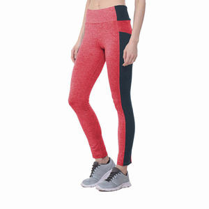 Leggings de yoga pour femmes enceintes, taille haute, effet ventre plat, extensibles, respirants, sans coutures - Product Image 4