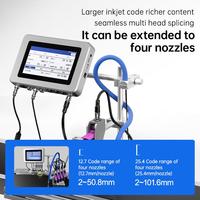Nouvelle machine d'impression de code de lot à séchage rapide à jet d'encre semi-automatique à écran de 7 pouces, imprimante de date d'expiration, fabriquée en Chine