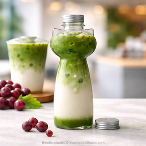 500ml Cat Shape PET Plastic <b>Bottle</b> CM500-32.5 38mm Neck for Beverage Juice <b>Smoothie</b> Packaging with Global Shipping - Product Image 1