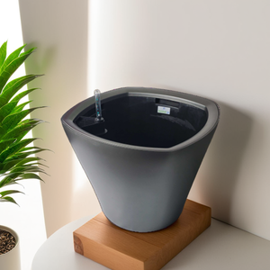 Maceta de riego automático grande de alta calidad para decoración de suelo interior y exterior - Product Image 4