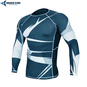 UPF50+ Breathable Eco-Friendly Anti-Bacterial Quick Dry Chlorine Resistant Long Sleeve Swim Rash Guard High Quality Top - Product Image 2