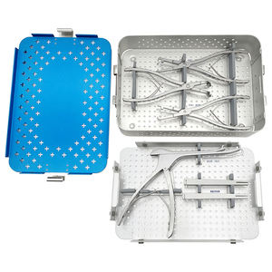 Kit complet d'instruments chirurgicaux orthopédiques en acier inoxydable pour traumatologie, comprenant des plastes à plaques et des pinces pliantes, de qualité chirurgicale manuelle - Product Image 4