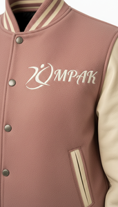 Winter Varsity <b>Jacket</b> Hooded Eco-Friendly Front Logo Unisex Casual Streetwear - Product Image 4