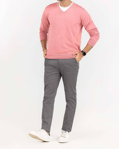 Pull en laine/acrylique personnalisé avec logo et marque, nouvelle tendance, col rond pour homme, tricoté, respirant, chaud pour l'hiver, décontracté - Product Image 3