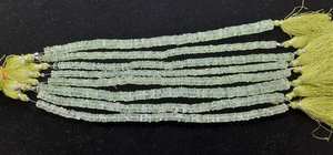 Cuentas de Prehnita Natural AAA en Forma de Llanta (Heishi) de 6.5-7 MM, Cuentas de Prehnita en Forma de Neumático de 8 Pulgadas para Fabricación de Joyas al por Mayor - Product Image 4