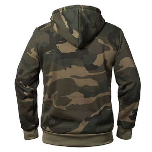 Sweat-shirts à capuche zippés camouflage requin 2026 – 100 % coton, unisexe, streetwear, haute qualité, Bapees - Product Image 4