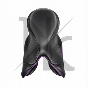 อานม้าเดรสสาจคุณภาพสูง โครงไม้ สายรัดเอวทนทาน หนังแท้นุ่มสบาย ผลิตภัณฑ์สำหรับแข่งม้าแบบอังกฤษจากอินเดีย - Product Image 4