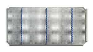 Bandeja de Esterilización de Acero Inoxidable para Autoclave Quirúrgico Samroz, para Injerto de Grasa, 26.6cm X 53.3cm X 6.3cm, 3 Soportes de Silicona - Product Image 3