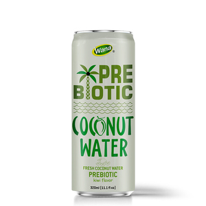Wana Puré de Agua de Coco Prebiótica 320ml Sabor Naranja Agua de Coco Fresca con Fibra Prebiótica en Envase de Cartón - Product Image 6