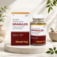 Granulés laxatifs ayurvédiques à base de plantes Dhouti Yog, formule naturelle à base d'extraits de plantes avec des ingrédients botaniques soigneusement sélectionnés