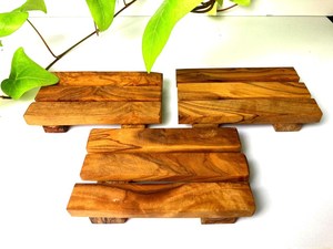 Wooden <b>Soap</b> Dish Rectangle Minimalist Stand Anti Slip Bathroom <b>Set</b> | Self Draining Bar <b>Soap</b> Bathroom | ROWER Wooden <b>Soap</b> Dish - Product Image 6