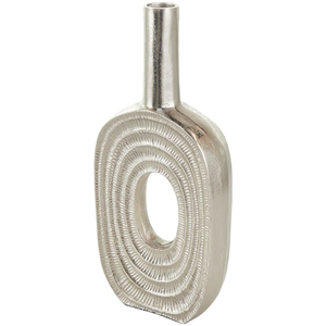 Vase à fleurs luxueux en métal en forme de coquille, décoration moderne pour la maison, fait main, argent océanique, mariage, écologique, haute qualité, pour table - Product Image 4