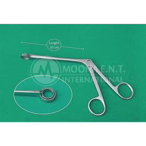 Pinces nasales Hartman, instruments chirurgicaux ORL, taille de coupe 13 mm et longueur de travail 12 cm, modèle ORL-5589, certifié CE - Product Image 1