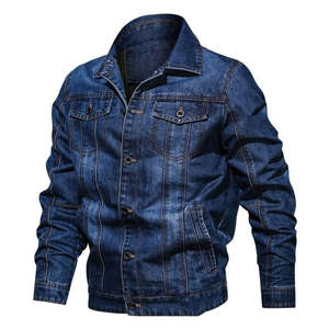 Veste en jean pour homme, dernier design tendance, haute qualité, très demandée, style décontracté - Product Image 3