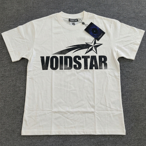 T-shirt pour homme à manches courtes en coton 100% vintage imprimé et tricoté, effet délavé à l'acide - Product Image 4