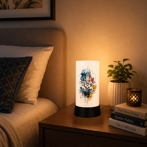 Lord Ganesha LED Table Lamp Divine Glow <b>Night</b> <b>Light</b> Spiritual Home Decor Bedside Lamp Meditation Room Gift Decorative Ambient - Product Image 4
