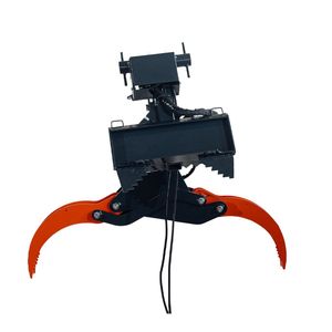 Mini Grapa Giratoria Estilo Toro para Minicargadora, Apertura de 59 Pulgadas, Capacidad de Elevación de 1500 LB, Equipo de Manipulación de 1.5 Toneladas - Product Image 5