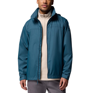 Veste coupe-vent pour homme, couleur unie, fermeture éclair, vêtements décontractés d'hiver, best-seller, vêtements de mode, veste coupe-vent pour homme - Product Image 1